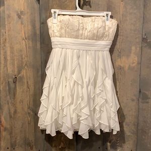 Sequin Hearts Strapless Cocktail Dress